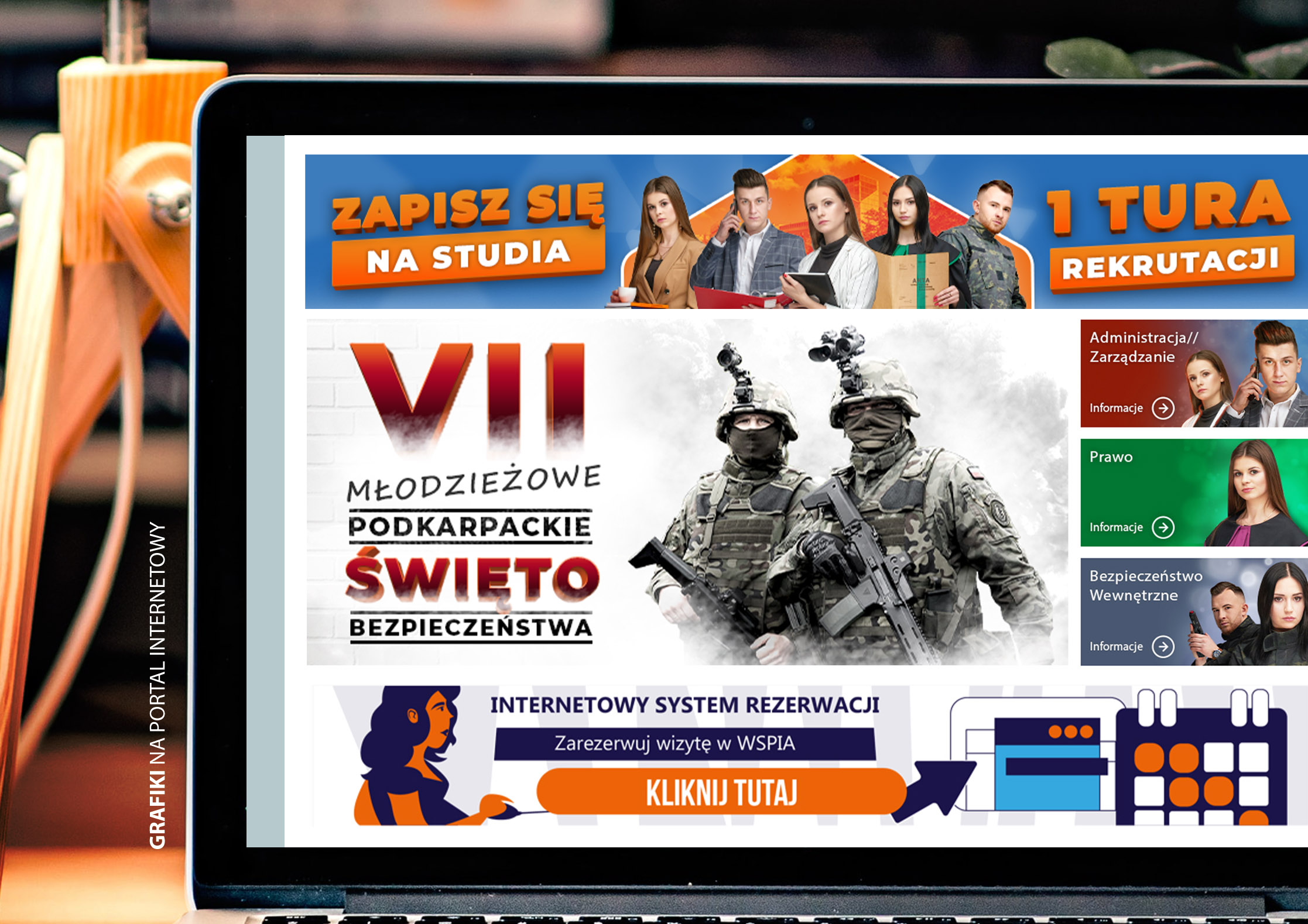WSPiA university internet commercial